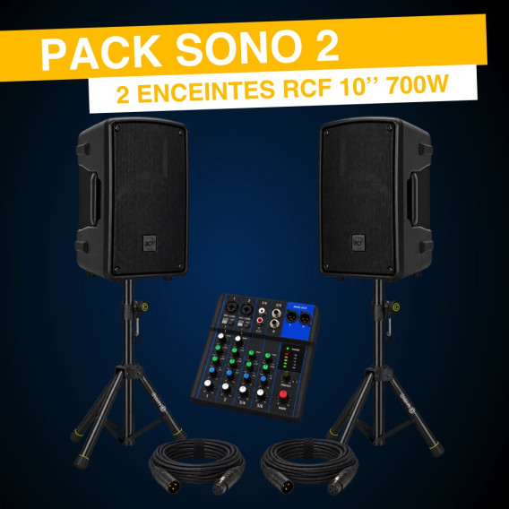 Location Pack Sono 2 - 50 à 80 personnes