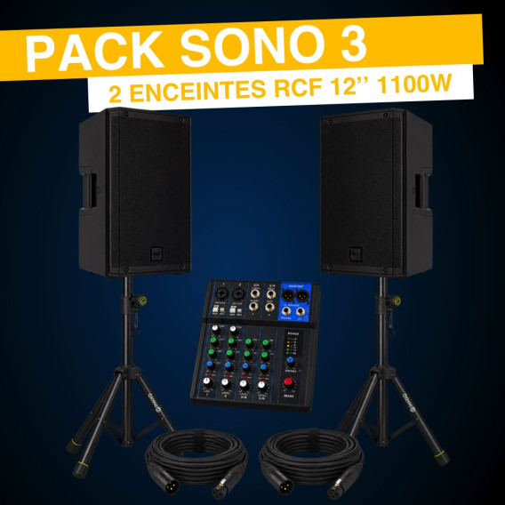 Location pack sono 100 personnes