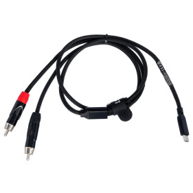 Câble adaptateur USB-C vers 2 RCA 90 cm