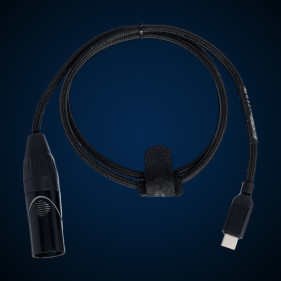 Câble adaptateur USB-C vers XLR mâle 90 cm