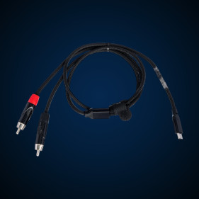 Câble adaptateur USB-C vers 2 RCA 90 cm