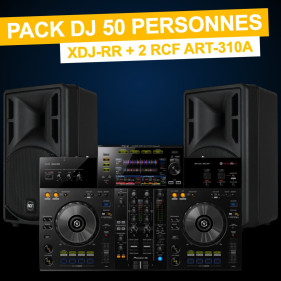 Location Pack DJ 50 personnes — XDJ-RR
