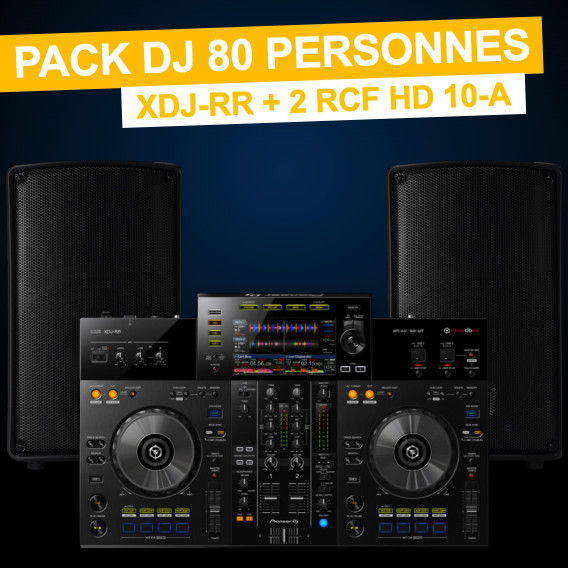 Location Pack DJ 80 personnes — XDJ-RR