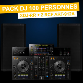 Location Pack DJ 100 personnes — XDJ-RR