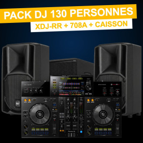 Location Pack DJ 130 personnes — XDJ-RR