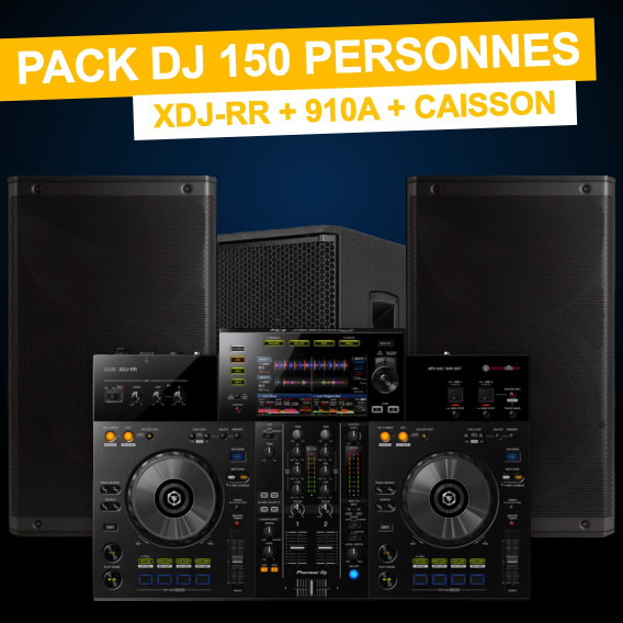 Location Pack DJ 150 personnes — XDJ-RR