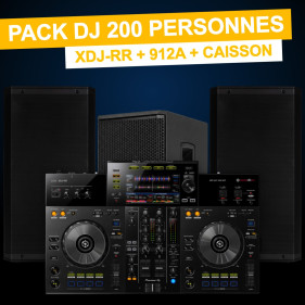 Location Pack DJ 200 personnes — XDJ-RR