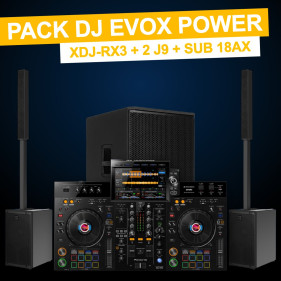 Location Pack DJ Evox Power - 250 personnes — XDJ-RX3