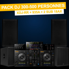 Location Pack DJ 300 à 500 personnes — XDJ-RR