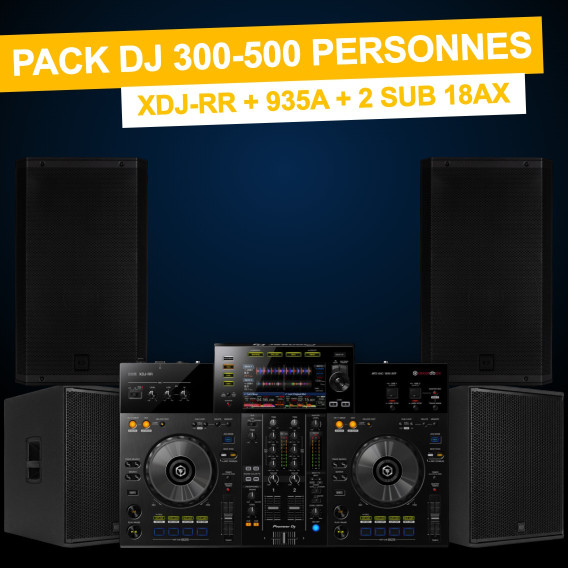 Location Pack DJ 300 à 500 personnes — XDJ-RR
