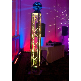 SPHERION ADJ - Location Effet lumineux boule disco led%description_short|limit|%