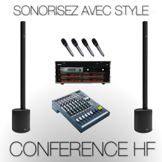 Pack Sonorisation Conférence & Discours Complet Pack Sonorisation Conférence & Discours Complet