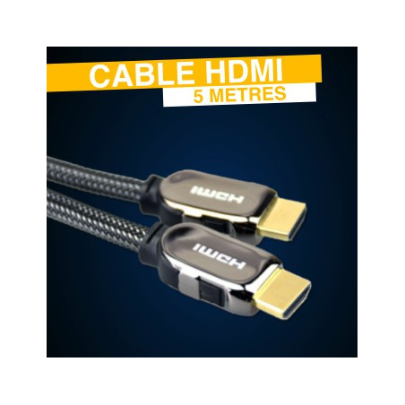 Cable HDMI 5 mètres
