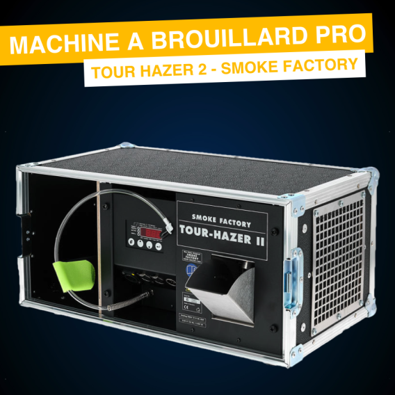 Location Machine à brouillard Pro - Smoke Factory - Tour Hazer 2