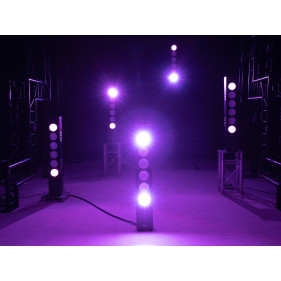 Location rampe de 4 projecteurs cloud night c party color - Xl Sono