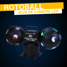 ROTOBALL version LED -Location Spot Soirée Disco%description_short|limit|%