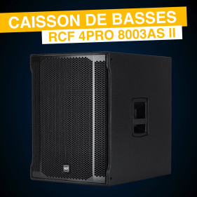 Location Caisson de Basses 18" RCF 8003AS V2%description_short|limit|%