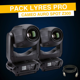 Pack Lyres Pro - Cameo Auro Spot Z300