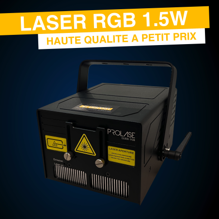 Location Laser RGB 1.5W
