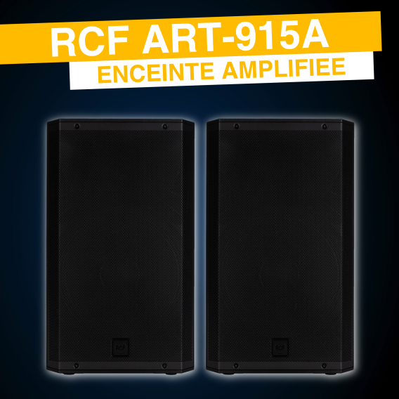 Location Enceintes RCF ART-915A (La Paire)%description_short|limit|%