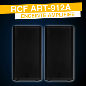 Location Enceintes RCF ART-912A (La Paire)%description_short|limit|%