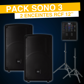 ? Location Pack Sono 3 - 80 à 120 personnes%description_short|limit|%