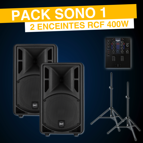 Gennemvæd inerti træthed Location Pack Sono 1 - Notre pack sono pour 40 personnes 🎶 || LOCLIGHT