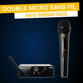 Micro Sans Fil AKG WMS40 PRO