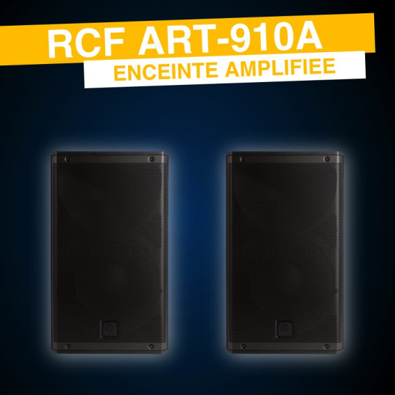 Location Enceintes RCF ART-910A (La Paire)