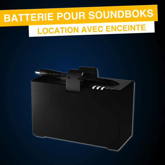 Location Batterie pour Soundboks 3