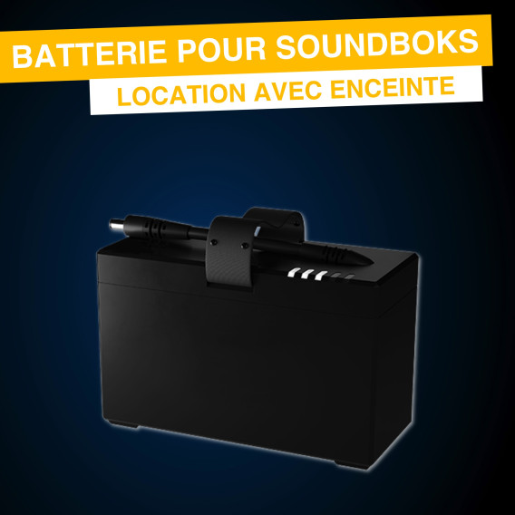 Location Batterie pour Soundboks 3%description_short|limit|%