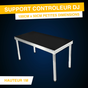 Location Praticable Support Controleur DJ 100cm x 50cm%description_short|limit|%