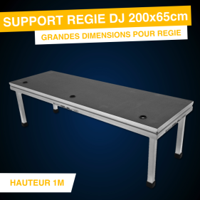 Location Praticable Support Régie DJ 200cm x 65cm%description_short|limit|%