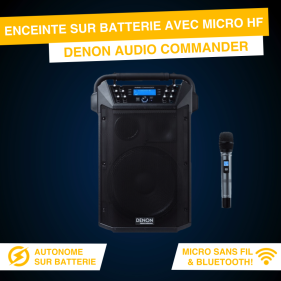 Location enceinte portable, autonome, batterie, micro sans fil Marseille