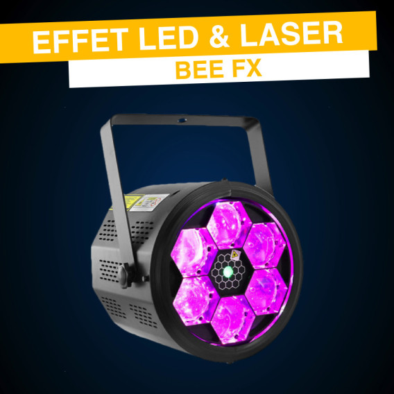 Location jeu de lumière led Bee FX