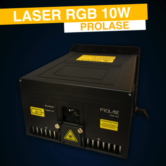 Location laser RGB 10W