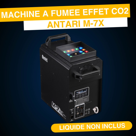 Location Antari M-7X Machine à fumée Effet JET CO2%description_short|limit|%