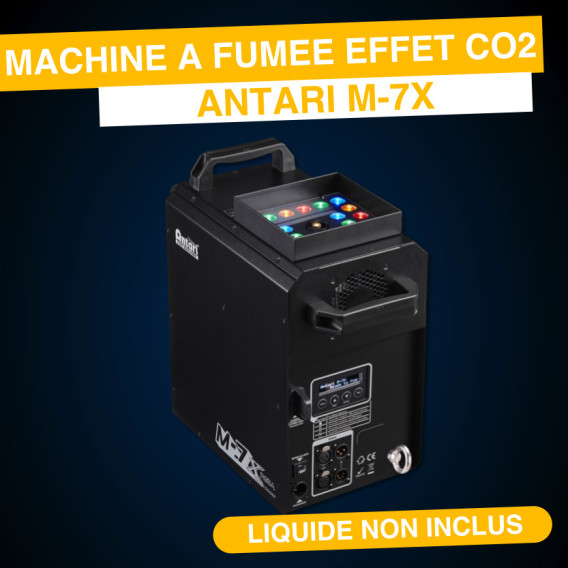 Location Antari M-7X - Machine à fumée type CO2 Geyser Vertical