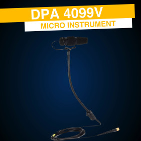 Location DPA 4099V - Micro pour instrument%description_short|limit|%