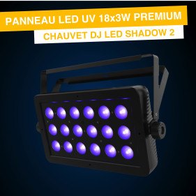 Location Chauvet DJ Led Shadow - Panneau UV 18x3W%description_short|limit|%