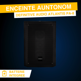 Location Enceinte Autonome Atlantis PA-8 Definitive Audio%description_short|limit|%