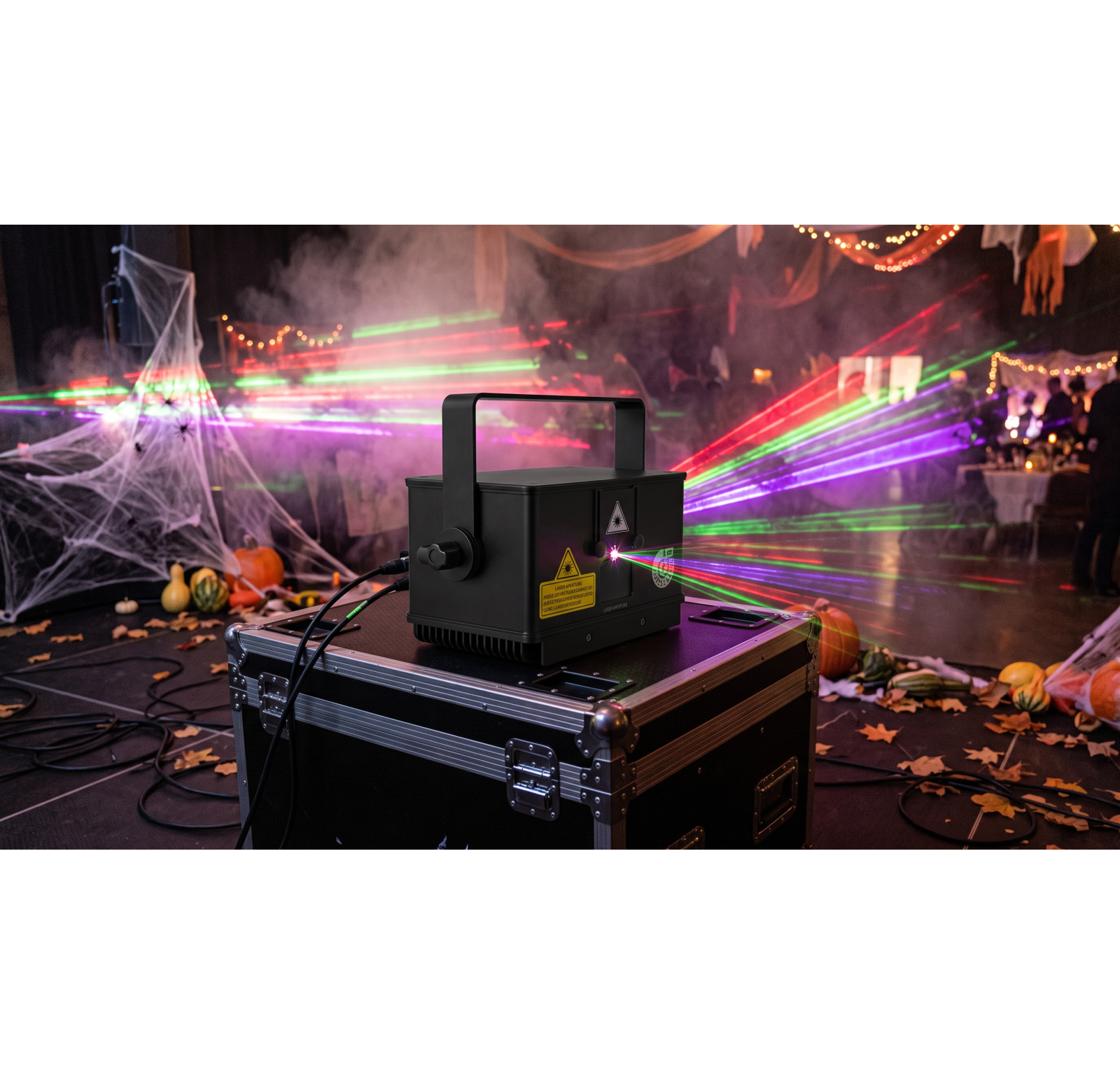 Location laser Halloween Île-de-France : Easy Laser RGB