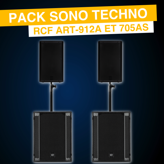 ? Location Pack Sonorisation RCF 3500W RMS. ?